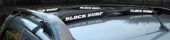 Block Surf surfboard roof racks